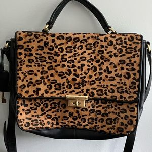 Fossil Cheetah Print Bag